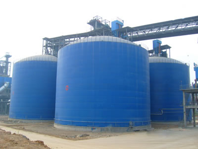 通辽水泥钢板库改造